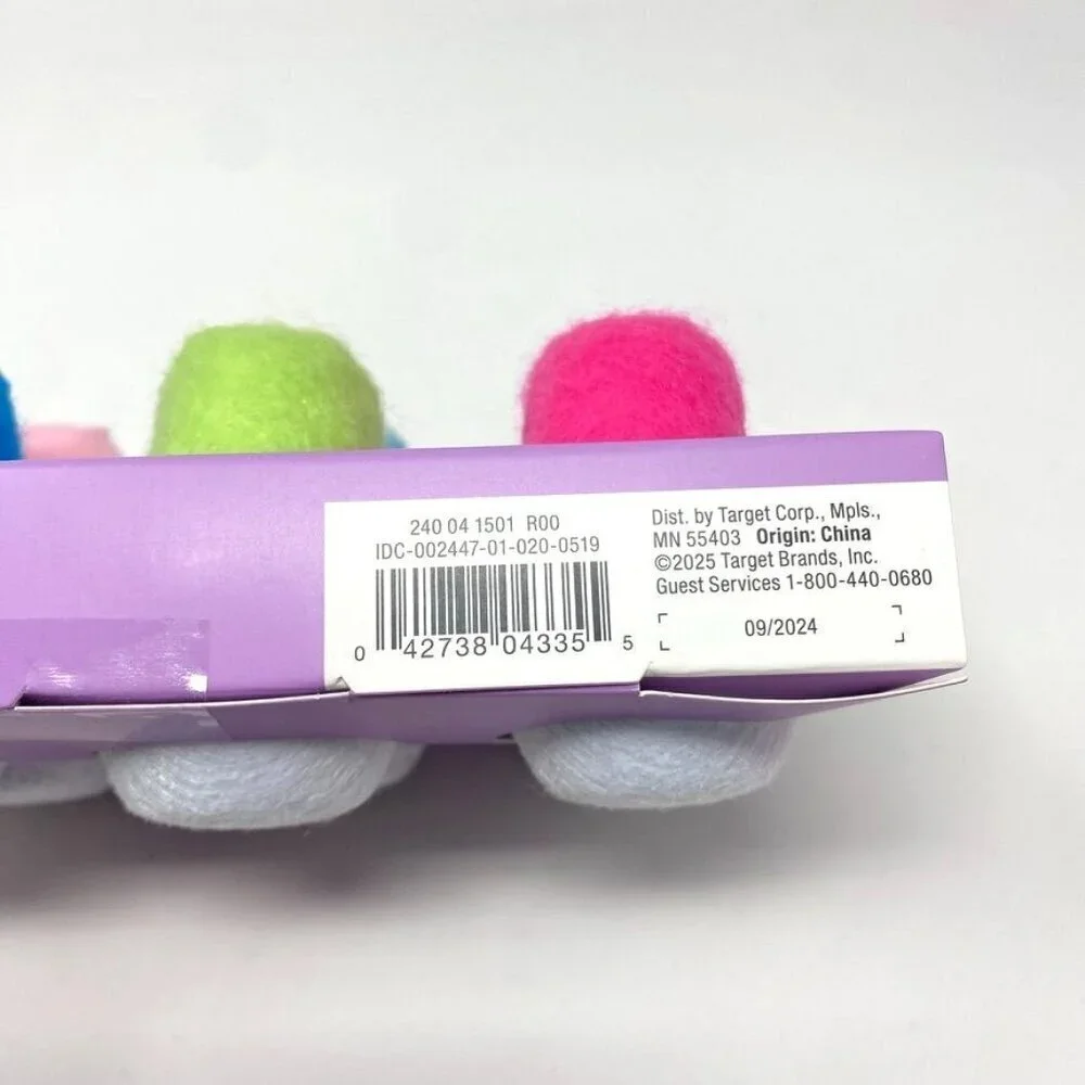 Target Featherly Friends™ 7pc Fabric Easter Egg Carton Spritz™